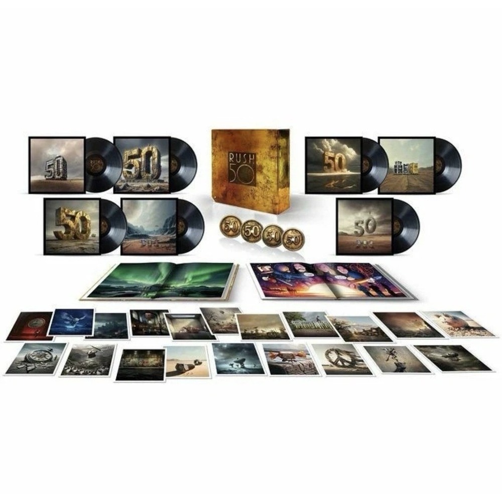 RUSH - Rush 50 (Super Deluxe Edition) - 7XLP BOX SET + 4XCD